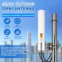 Antenne tubulaire omnidirectionnelle LTE à gain élevé pour l'amélioration du signal large bande 360° °   Antenne externe extérieure à couverture complète