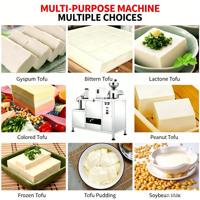 Machine à tofu au lait de soja, machine à tofu automatique, machine à fabriquer du lait de soja, machine de transformation des produits à base de haricots à vendre