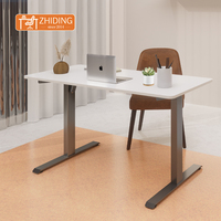 Table de bureau électrique en métal modulaire et extensible à hauteur réglable Table de bureau électronique debout