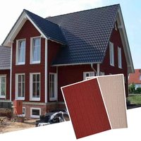 Panneaux muraux décoratifs ignifuges au design moderne, panneaux muraux sandwich en polyuréthane PU isolés, panneaux muraux en métal sculpté pour l'extérieur