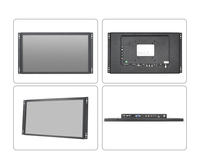 Monitor Layar Terbuka 15 Inci dengan Casing Logam, Panel Mitsubishi, Speaker Terintegrasi, Pilihan Pemasangan VESA, Sentuh Kapasitif Opsional