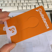 Cartes à puce en plastique pour pièces de monnaie européennes découpées à l'emporte-pièce de monnaie chariot en plastique pour supermarché