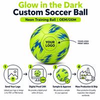 Ballon de football promotionnel personnalisé de haute qualité, en cuir, écologique, thermocollé, impression couleur intégrale, intérieur/extérieur