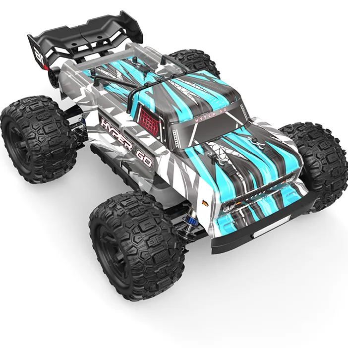 Amiqi MJX Hyper Go H16P 4WD Remote Control Car High Speed Truggy With GPS Monster RC Truck 4x4 RTR