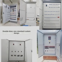 Boîtier de distribution intérieur complet personnalisé XL21, armoire électrique triphasée à quatre fils, boîte de compteur électrique, boîte d'éclairage