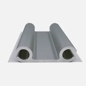 Perfil de tienda de extrusión de aluminio 6005, personalizado, gran oferta