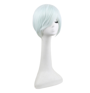 Peluca de Cosplay Yu Ying Mi, Resistente al Calor, Fibra Sintética de Seda de Alta Temperatura, Sin Encaje, Lista para Usar, Envío Rápido, Color <span class=keywords><strong>Verde</strong></span> Menta - Product Image 2