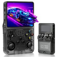 Console de jeu portable rétro R36H Pro Max, système Linux open source, écran couleur HD de 4,2 pouces, 640x480, batterie 3500 mAh, Wi-Fi
