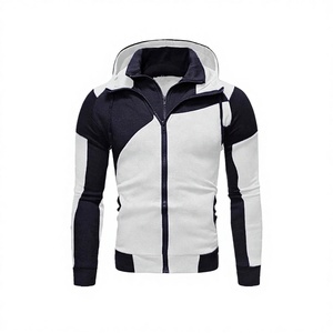 High Quality Drawstring Men's Jogging Suits Autumn Jacket Private Label Tracksuits Custom Tracksuit <b>Set</b> <b>Sew</b> Logo Breathable - Product Image 3