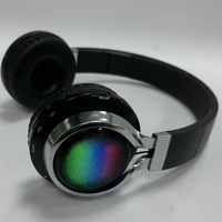 Casque d'écoute LED Blue Tooth Écouteurs sport sans fil pour PC/PS4 HIFI Music avec technologie BT V5.3