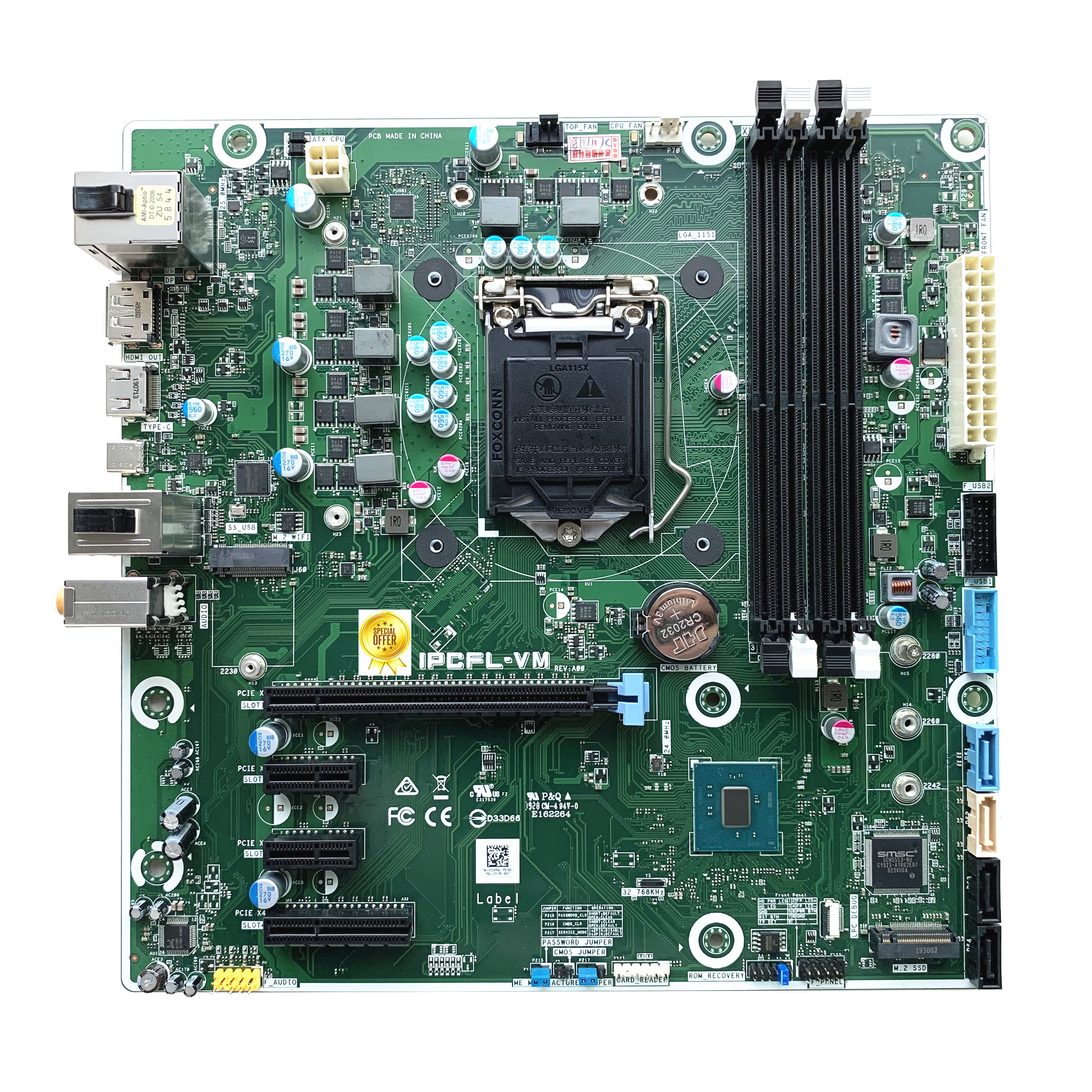 DELL XPS 8930 デスクトップマザーボード IPCFL-VM T2HR0 0T2HR0