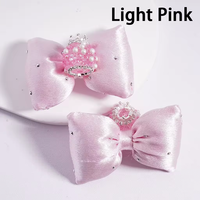Accessoires de luxe en satin avec nœud, perles et strass pour la fabrication de bijoux, chaînes de téléphone DIY, pendentifs de sac - Vente en gros