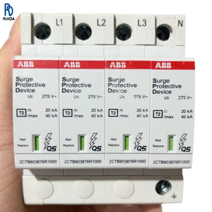 อุปกรณ์ป้องกันไฟกระชาก QS PLC 40KA แรงดันต่ำ AC SPD สำหรับระบบอัตโนมัติทางอุตสาหกรรมและการเขียนโปรแกรม PLC - Product Image 1
