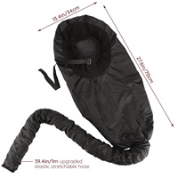Accessoire pour sèche-cheveux, bonnet de séchage profond réglable extra large, bonnet chauffant pour le soin des cheveux