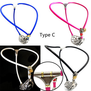 Zwarte Keizer Mannelijke Kuischheidsgordel Nieuwe Stijl Ademend Peniskooi Fallus Bondage - Product Image 4