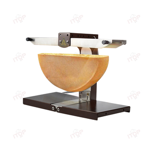 Fondeur de fromage à <span class=keywords><strong>raclette</strong></span> commercial réglable 650w, machine à faire fondre le fromage pour une moitié de roue de fromage - Product Image 3