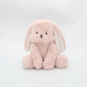 Wholesale Custom new popular kawaii rabbit plush stuffed doll custom soft long ear rabbit stuffed plush toy