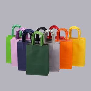Custom Recyclable Packaging Brown Kraft <b>Paper</b> Bag Gift Shopping Bag With Your Own Logo - Product Image 5