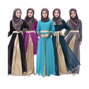 Top Quality Dubai Open Turkey Clothes Muslim Party Long Dresses New Model Women Skirt Abaya