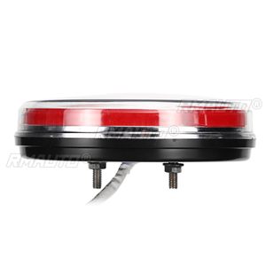 Luz Trasera LED Dinámica de 12-30V para Remolque, Camión, Luz de Freno Trasera, Luz de Señal de Giro con Flujo DRL para Automóvil, Barco, Autobús, Caravana, Camper - Product Image 3