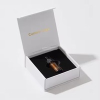Boîte à tiroir coulissant de luxe imprimée sur mesure manchon cadeau en corde de ruban en carton rigide dur pour vernis à ongles huile faux cils chaussettes