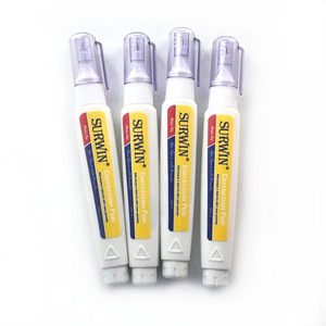 Corrector en Forma de Bolígrafo Surwin de Buena Calidad, Secado Rápido, Blanco, 8 ml, Ecológico, para la Escuela, Oficina, Promoción y Uso Comercial - Product Image 6