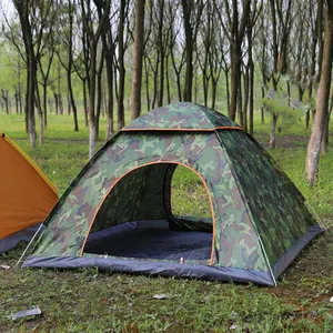 Großhandel Custom Outdoor Camping Falten 3-4 Personen Strand einfache Geschwindigkeit automatische offene Pop-up Zelt Zelte für Veranstaltungen