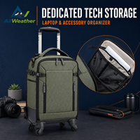 Tas Ransel Kamera Custom X-PAC dengan Roda Spinner 4, Ritsleting, Pembatas yang Dapat Dilepas, Kantong Laptop, Tahan Air untuk Fotografi