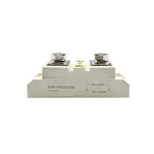 รีเลย์โซลิดสเตตอุตสาหกรรม SSR HD06100D HD0680D HD06120D HD06150D 24VDC ควบคุมด้วยไฟ DC 80A 100A 120A 150A 200A 300A 400A 500A - Product Image 1