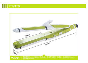 Plancha de pelo Vaper de iones negativos de un solo paso Kemei, alisador de pelo de plancha plana recargable 3 en 1, venta <span class=keywords><strong>al</strong></span> <span class=keywords><strong>por</strong></span> <span class=keywords><strong>mayor</strong></span> - Product Image 6