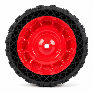 Ruota Universale da 10 Pollici per Carrelli e Carriole, Pneumatico in Gomma Piena con Mozzo Centrato, Ricambio per Carrelli Manuali - Acquisto all'Ingrosso - Product Image 3