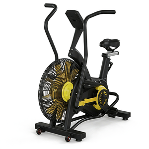Bicicleta Estática Vertical Comercial YLSY001DC7300 con Resistencia de Aire, Capacidad de 300 Lb, Pantalla LCD Digital y Disco - Product Image 2