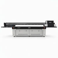 Mesin Cetak UV Format Besar Industri Digital Inkjet Flatbed untuk Kayu, Ubin, Kaca, Plastik, Mainan, dan Papan Nama