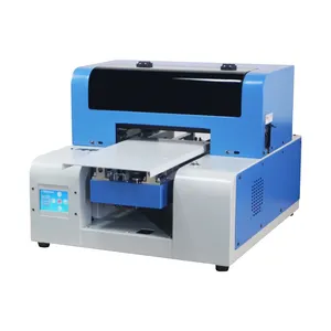Impresora DE PELOTAS DE Golf de escritorio de tamaño pequeño A4 máquina de impresión UV para impresión de logotipos