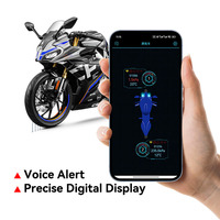 Sistem Pemantauan Tekanan Ban Sepeda Motor, TPMS 2 Roda dengan Sensor Eksternal Nirkabel