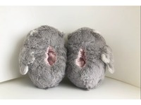 Pantoufles en peluche chaudes et douces en gros, directement de l'usine, pantoufles d'intérieur en forme de hibou, plusieurs modèles de pantoufles animales