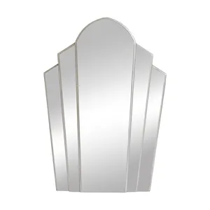 YUNFEI подвесной круглый зеркальный металлический корпус для столовой, гостиной, камина, роскошные декоративные настенные зеркальные 55