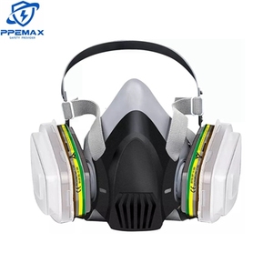 En140 chứng nhận Mặt nạ nửa mặt an toàn mặt nạ với đôi Bộ lọc hóa chất mặt nạ khí hóa học Mặt Nạ - Product Image 1