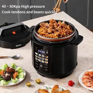 Nouvelle Cocotte-minute Électrique Multifonctionnelle 2026, Grande Capacité 6L, Affichage Couleur, Cuisinière à Pression Numérique Intelligente pour la Cuisine Domestique - Product Image 4