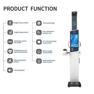 All-in-One Intelligente Gesundheitscheck-Maschine, Größen- und Gewichtswaage für Gemeindegesundheitszentren, One-Stop-Selbstbedienung aus Stahl - Product Image 2