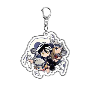 Porte-clés en acrylique Anime Soul <span class=keywords><strong>Eater</strong></span> <span class=keywords><strong>Death</strong></span> the Kid, 20e anniversaire, style Goth Y2K, pendentif pour sac à dos, décoration, cadeau pour fans de cosplay et collection - Product Image 5