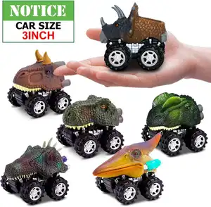 Atacado dino brinquedos caminhão-Amazons caminhão de dinossauro, melhor vendas animal dino t-rex brinquedo de puxar para trás