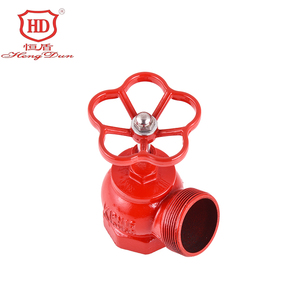 Trong nhà chữa cháy vòi <span class=keywords><strong>DN50</strong></span> DN65 chủ đề BSP xiên loại khớp nối gắn trên vòi chữa cháy hạ cánh van - Product Image 3