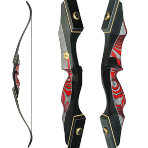 Arco Ricurvo da Caccia Americano Smontabile PMZ Archery da 15-60 Libbre Fatto a Mano per Tiro all'Ingrosso - Product Image 1