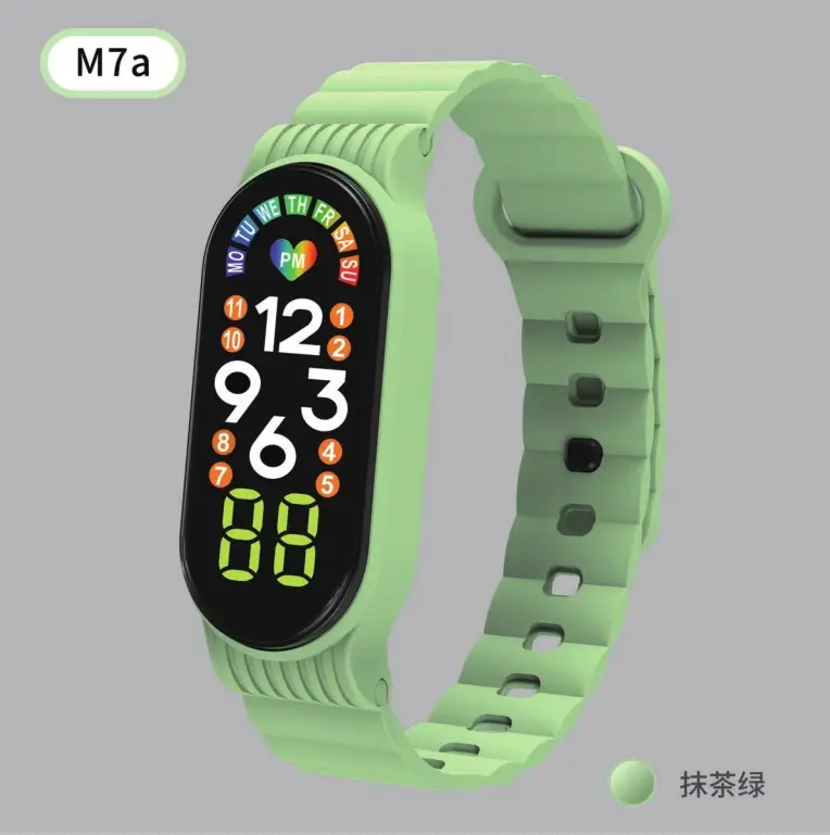 2023 New Sports Electronic Bracelet Kid Kinder Touchscreen Wasserdichte digitale Armbanduhr