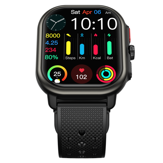 Smartwatch 2026 AI P106 2.06'' Bluetooth 4.0 Smart Watch for Android IOS Magnetic Charging IP68 Swimming Activity Tracker