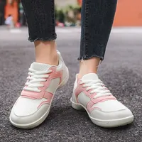 MM13 HZ210 Sepatu Kets Wanita Nyaman Bernapas Sol Lembut Sepatu Jalan Kaki Anti-selip Sepatu Flat Ukuran 36-42