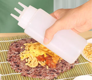 3 Hole Squeeze Tomato Sauce Dispensers Plastic Sauce Squeeze Ketchup Bottles - Product Image 4