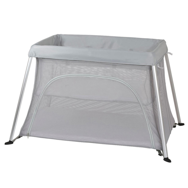 Customizable Portable Baby Crib with Foldable Rail and Multi-Functional Rocking Feature Kids' Bedding
