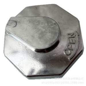 Tapa del Tanque de Combustible MB022737 de Aleación de Aluminio Plateada para Mitsubishi L-200 L-300 Isuzu - Product Image 4